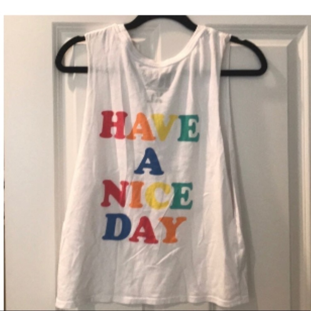 Adorable rebel Yell have a nice day tank top M 😃